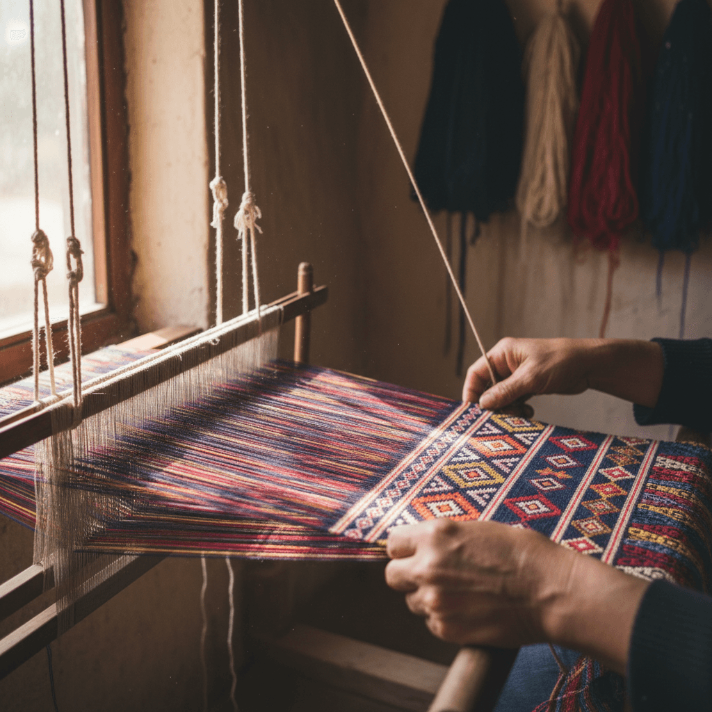 Traditional weaving as a preservation skill
